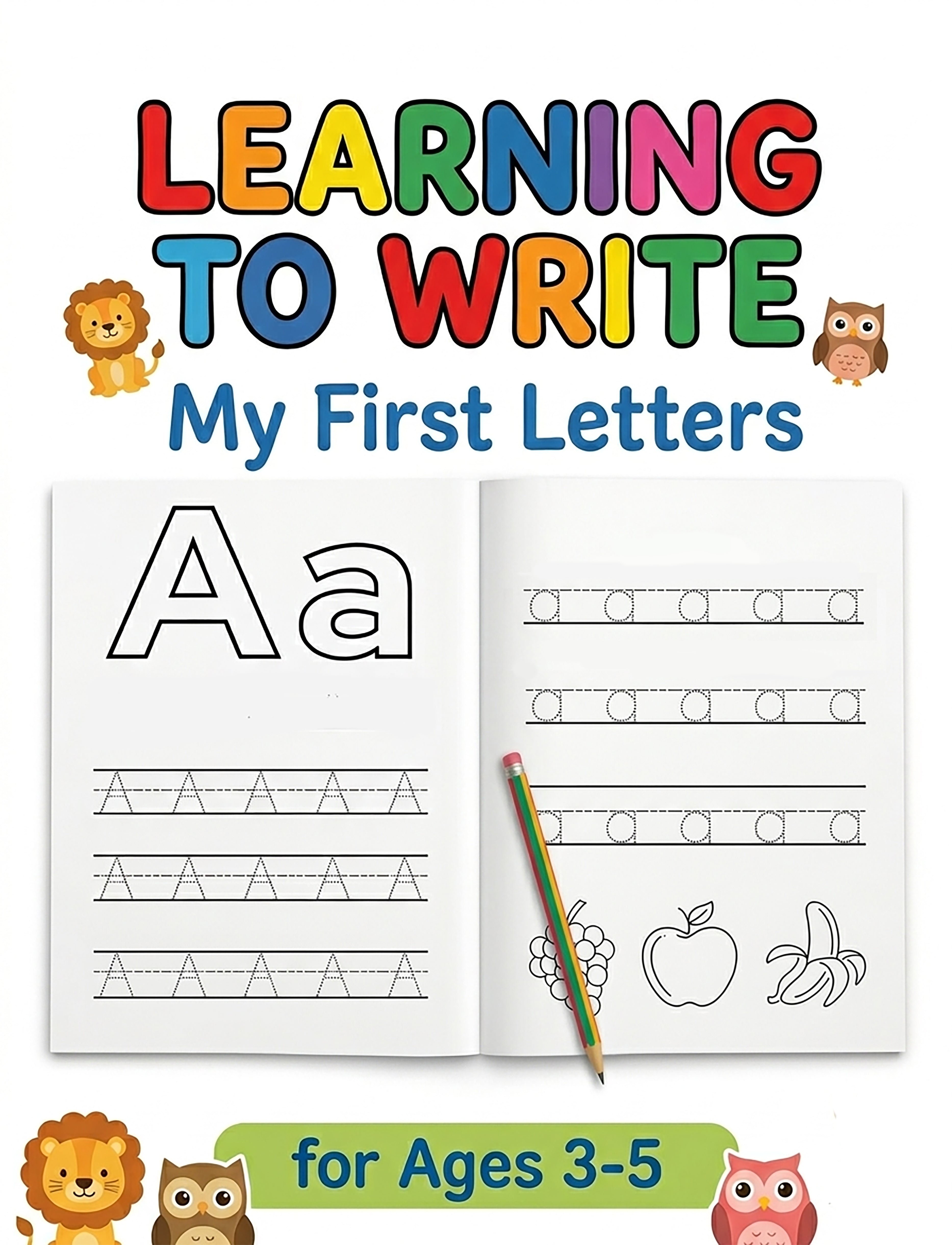 Learning to Write My First Letters